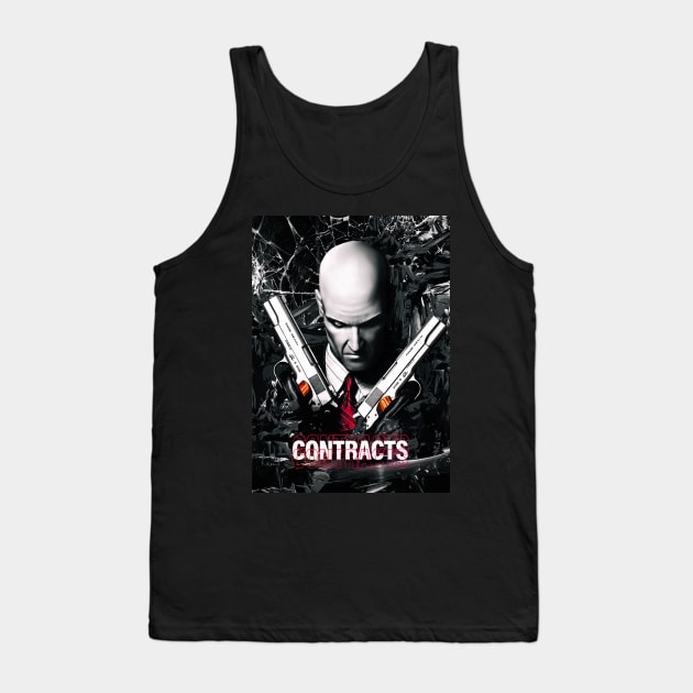 Hitman Contracts 2004 Tank Top by syanart